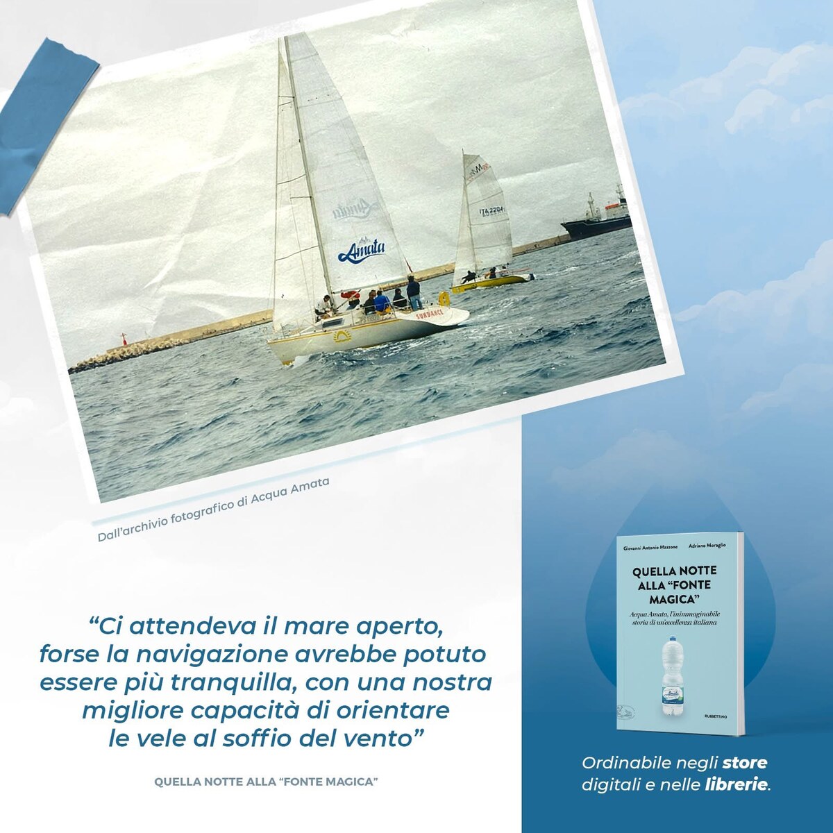 Dall'archivio fotografico di Acqua Amata — estratto dal libro Quella notte alla fonte magica